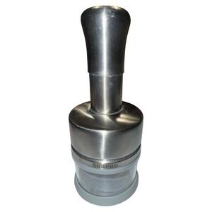 Norpro Stainless Steel Deluxe Hand‎ Chopper Fruit Vegetable Nut W Lid